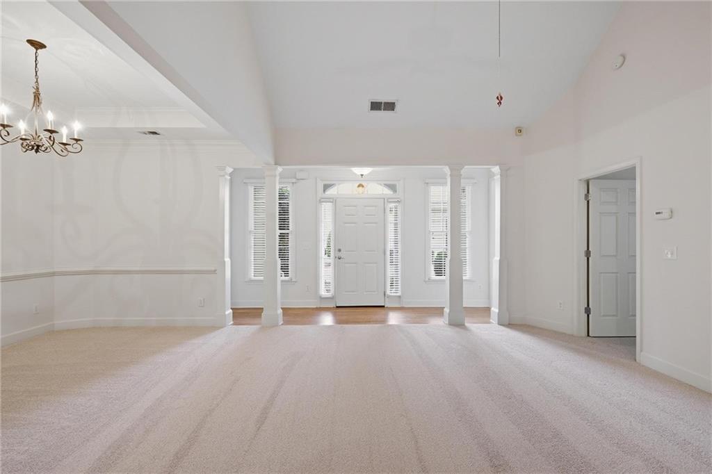2017 MacLand Square Drive, Unit 9 Marietta, GA 30064 - Photo 7 of 30 a view of empty room with a ceiling fan