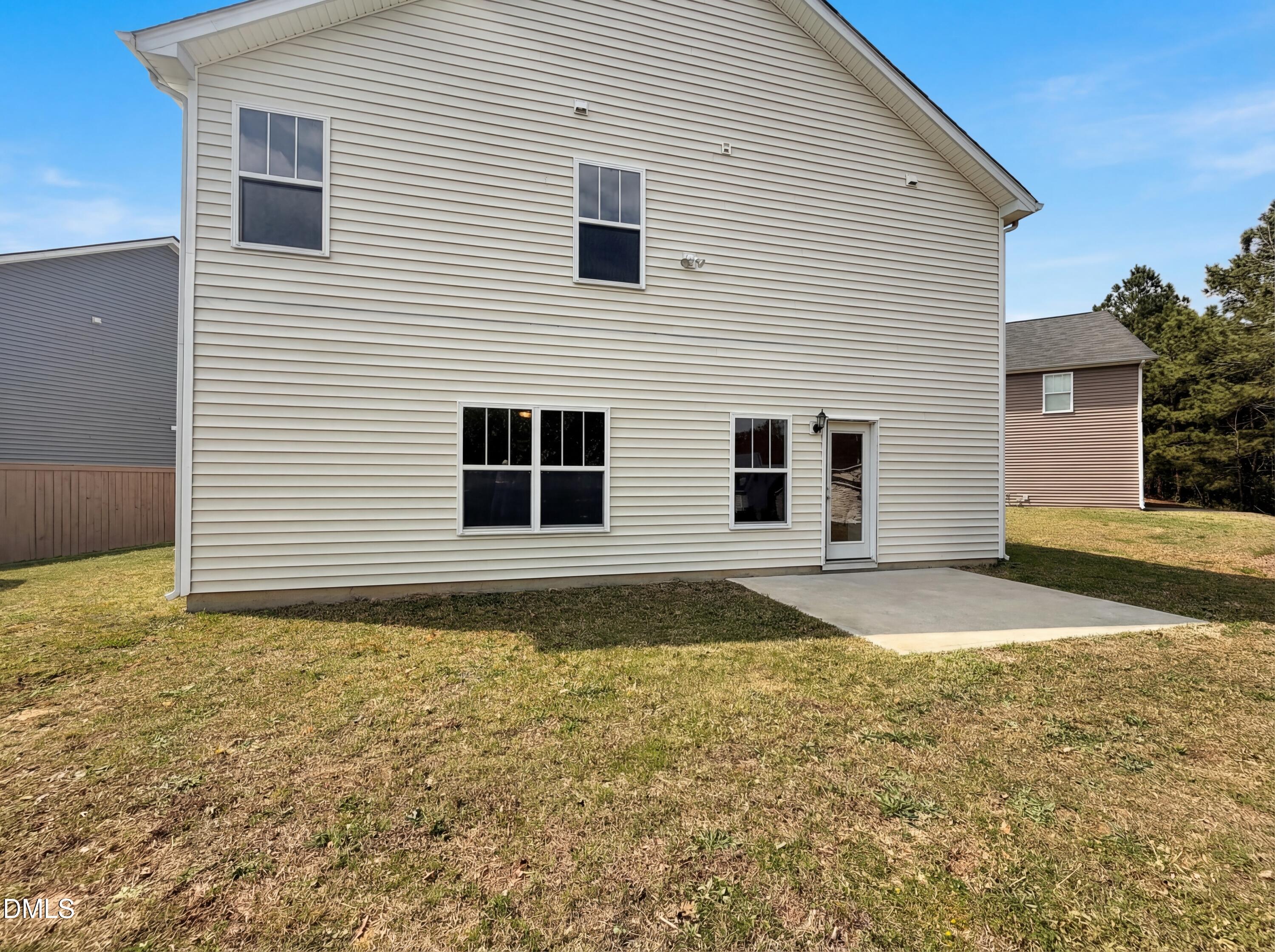 3712 Mayfair Mill Drive Raleigh, NC 27616 - Photo 5 of 16 a view of backyard of house