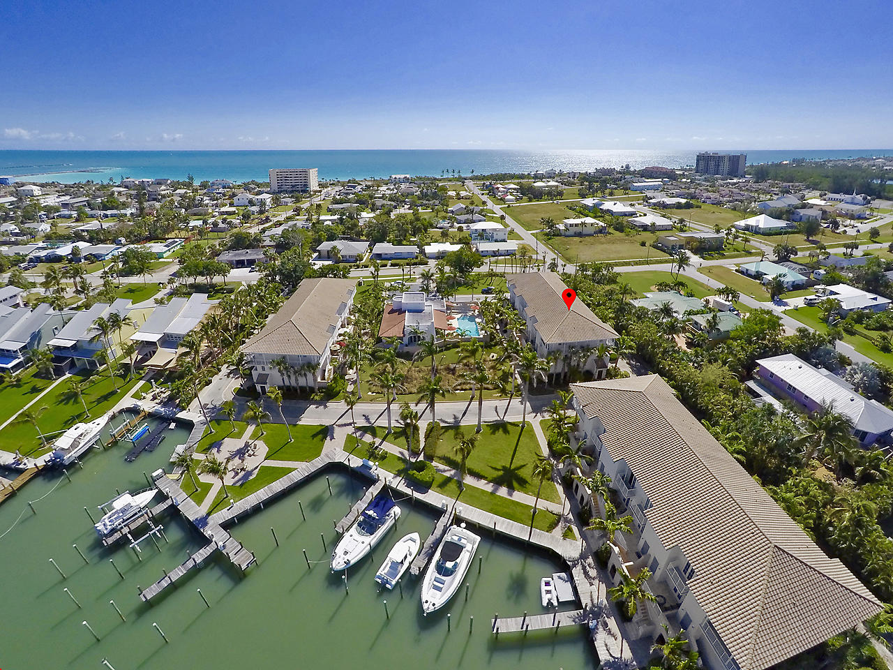 1570 Island Cove Road Fort Pierce, FL 34949 - Photo 1 of 34 Aerial Dock