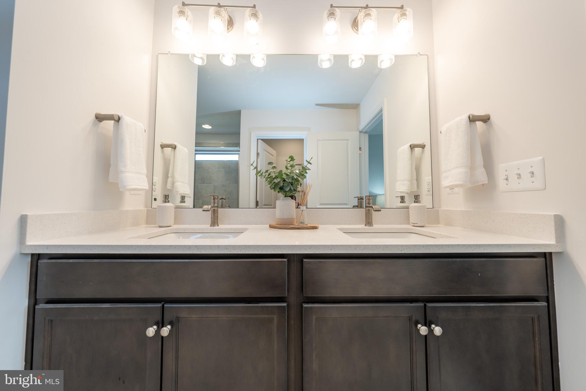 121 Indian Hills Road Locust Grove, VA 22508 - Photo 20 of 26 a bathroom with a sink and a mirror