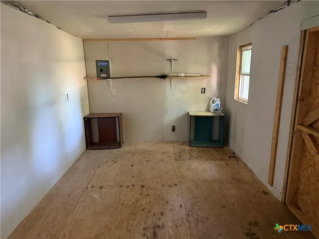 a view of a storage & utility room