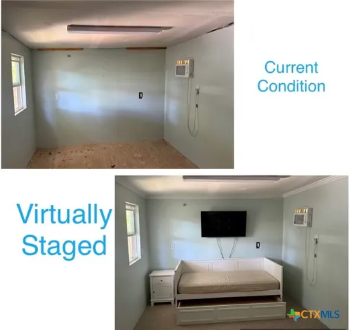 a en suite bathroom with a sink and a mirror