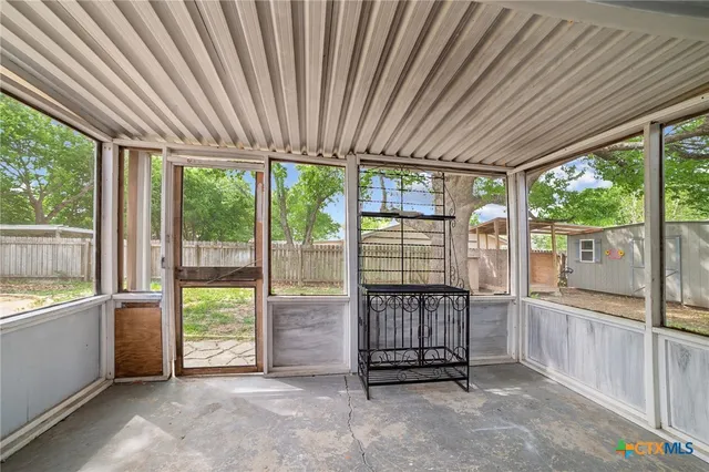 a view of outdoor space and balcony