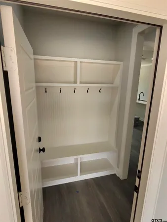 a view of walk in closet
