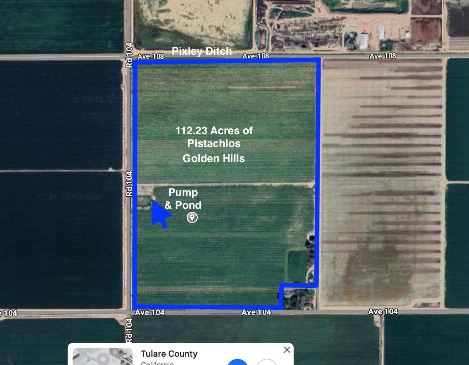 99999 Northeast Ne Corner Pixley, CA 93256 - Photo 2 of 18 a sign on the side of a building