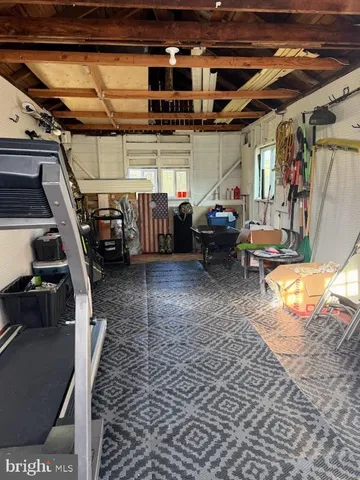 a view of parking garage