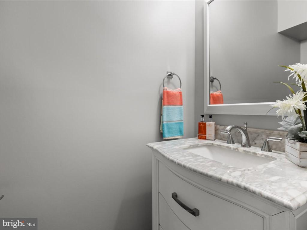 123 Rivanna Terrace Southwest Leesburg, VA 20175 - Photo 34 of 53 RENOVATED 2nd Half Bathroom in Lower Level