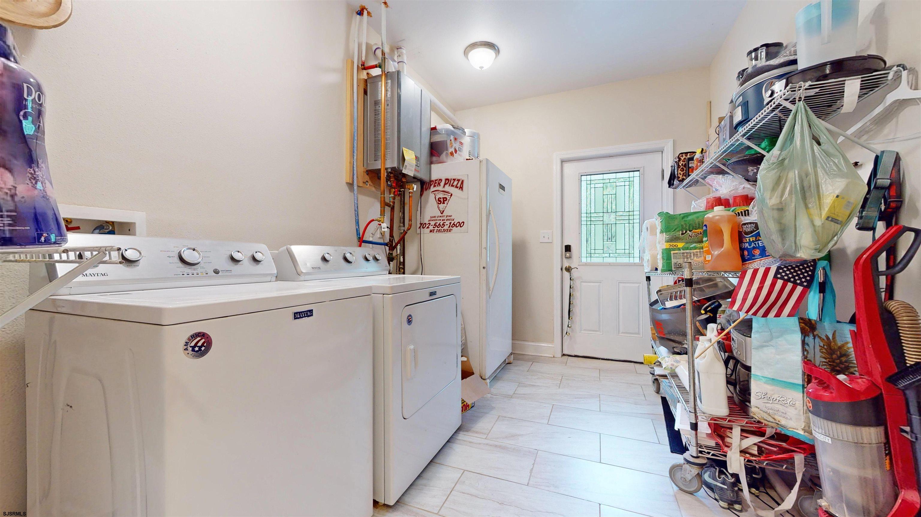 181 3rd Estell Manor, NJ 08319 - Photo 9 of 34 a utility room with washer and dryer