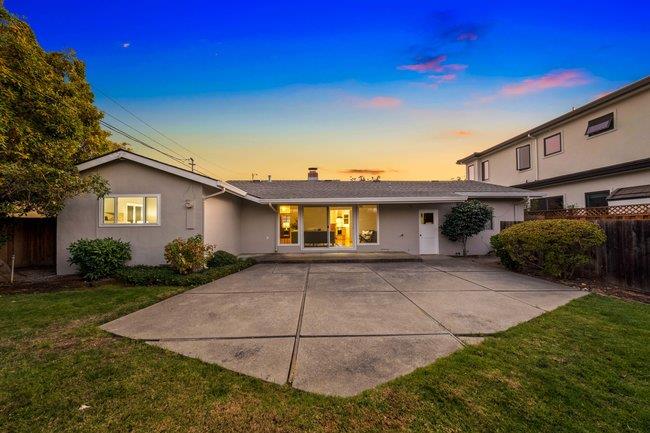 1024 West Riverside Way San Jose, CA 95129 - Photo 24 of 31 a front view of house with yard and trees