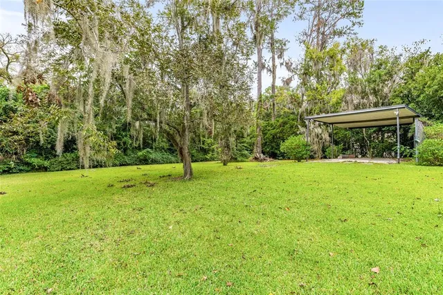 a view of outdoor space and yard
