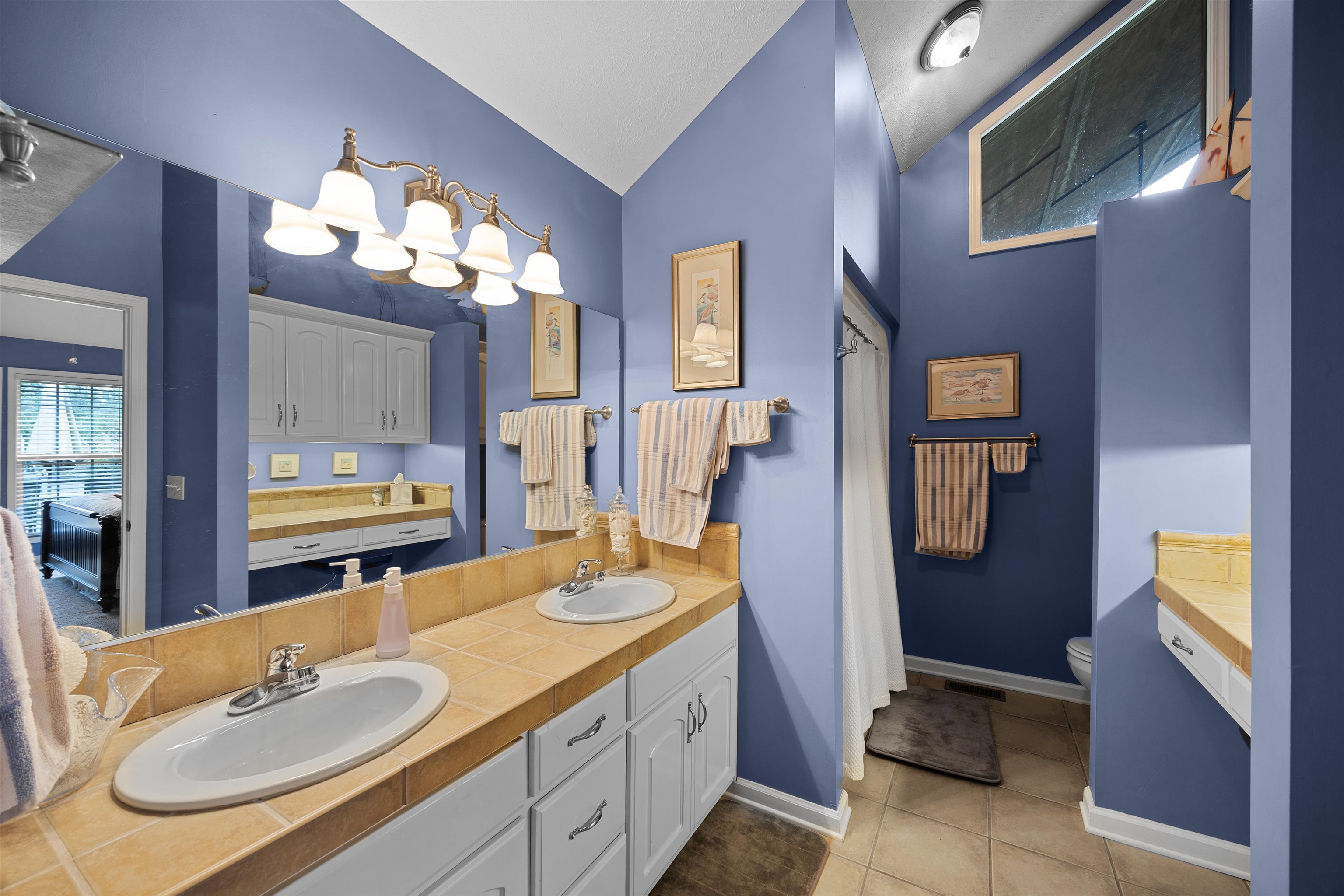 28 County Road 18 Iuka, MS 38852 - Photo 12 of 39 a bathroom with a sink and a mirror