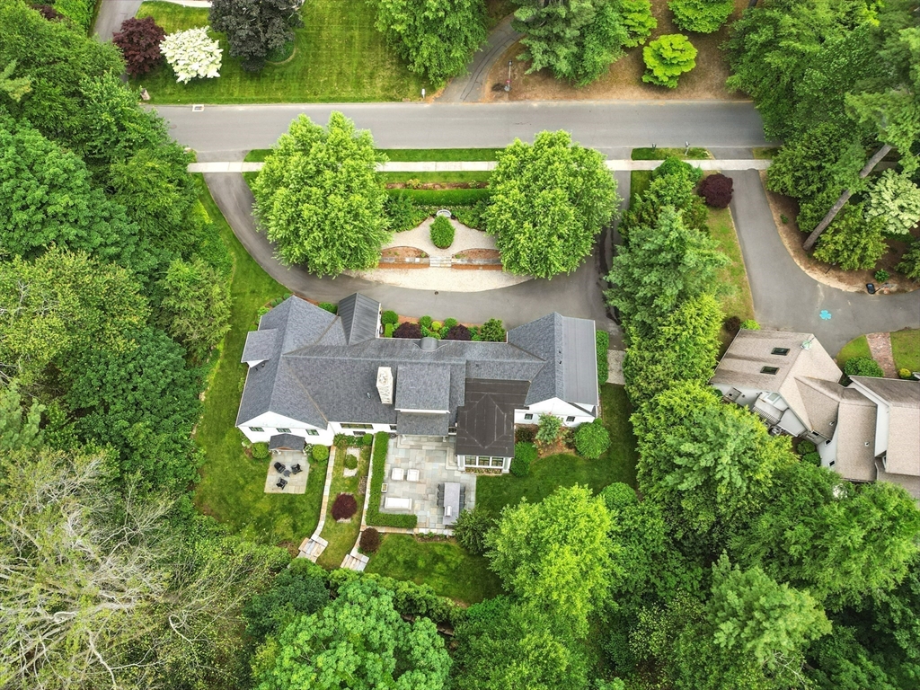 104 Ardsley Road Longmeadow, MA 01106 - Photo 39 of 42 an aerial view of a house with yard swimming pool and outdoor seating