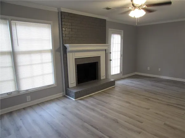 a view of a small space of a house