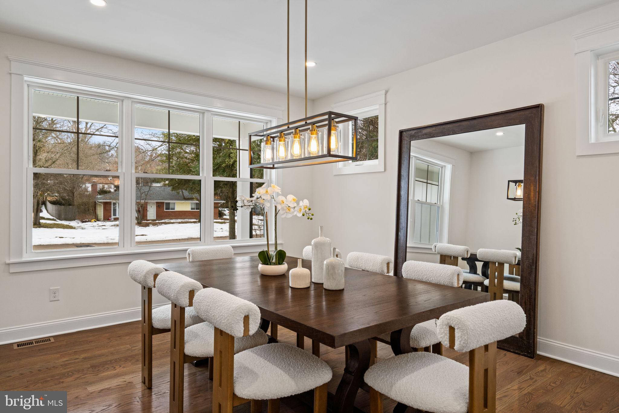 305 Glenway Road Glenside, PA 19038 - Photo 14 of 93 a view of a dining room with furniture and wooden floor