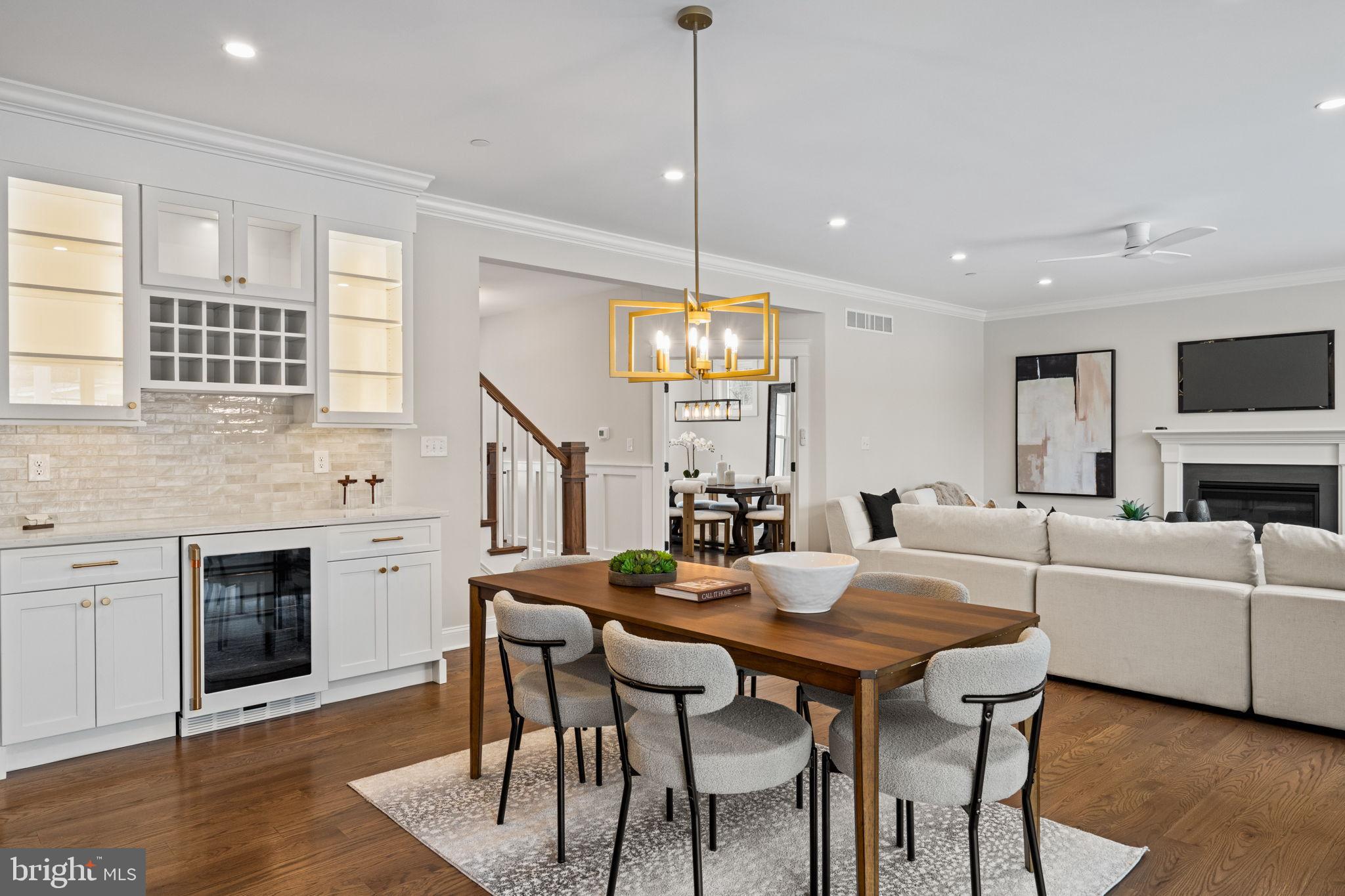 305 Glenway Road Glenside, PA 19038 - Photo 25 of 93 a view of a a dining room with furniture window and wooden floor