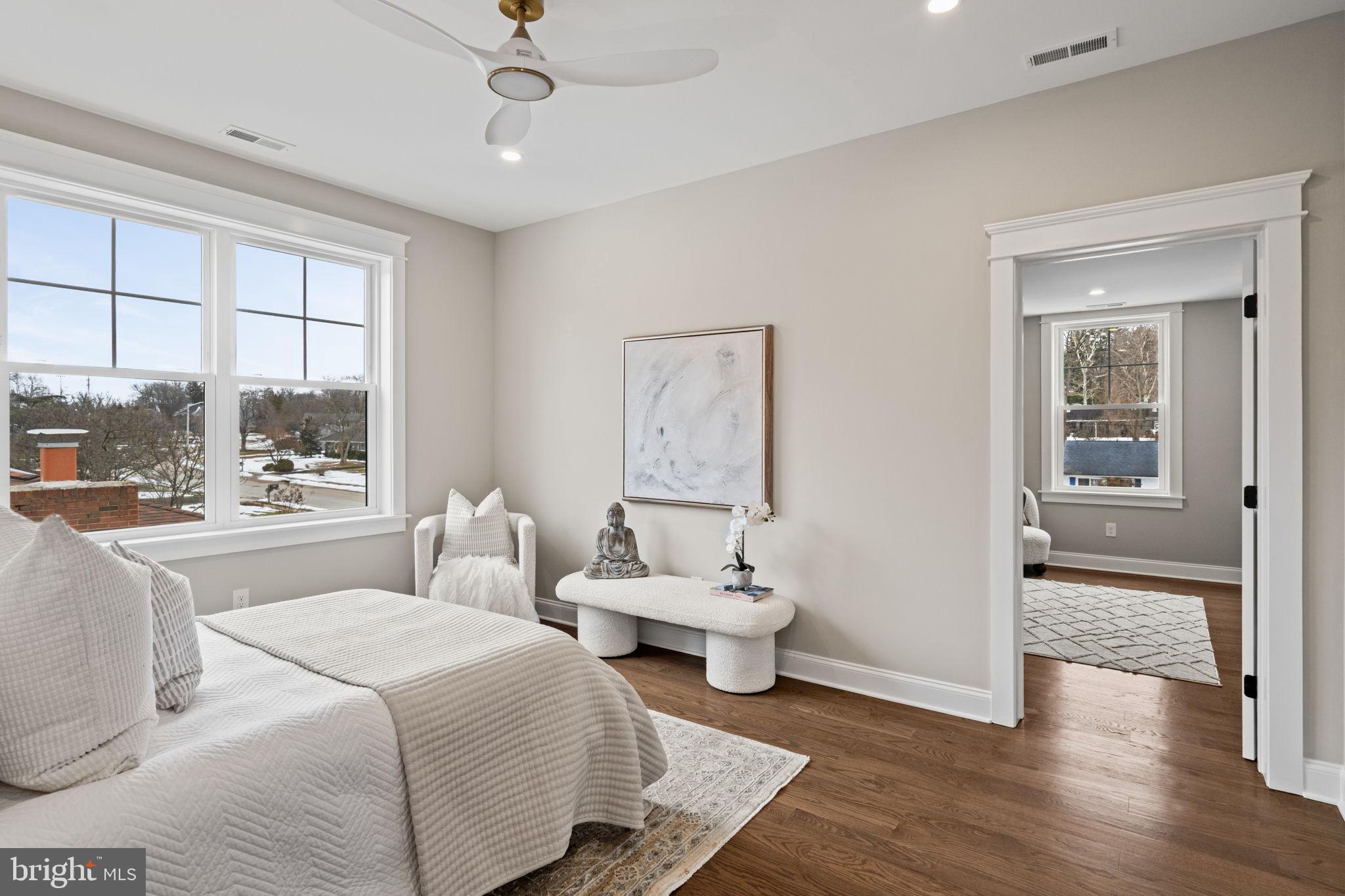 305 Glenway Road Glenside, PA 19038 - Photo 60 of 93 a spacious bedroom with a bed and a window