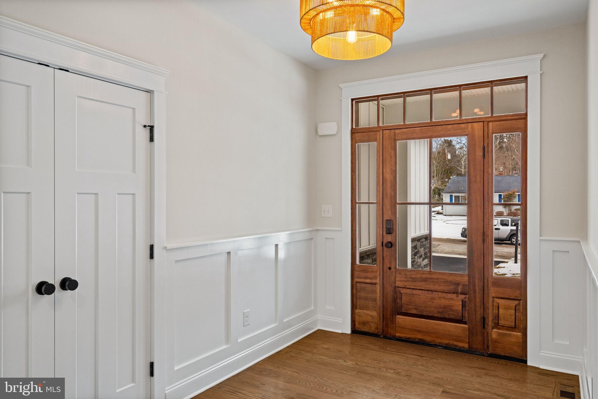 305 Glenway Road Glenside, PA 19038 - Photo 8 of 93 a view of an entryway with wooden floor