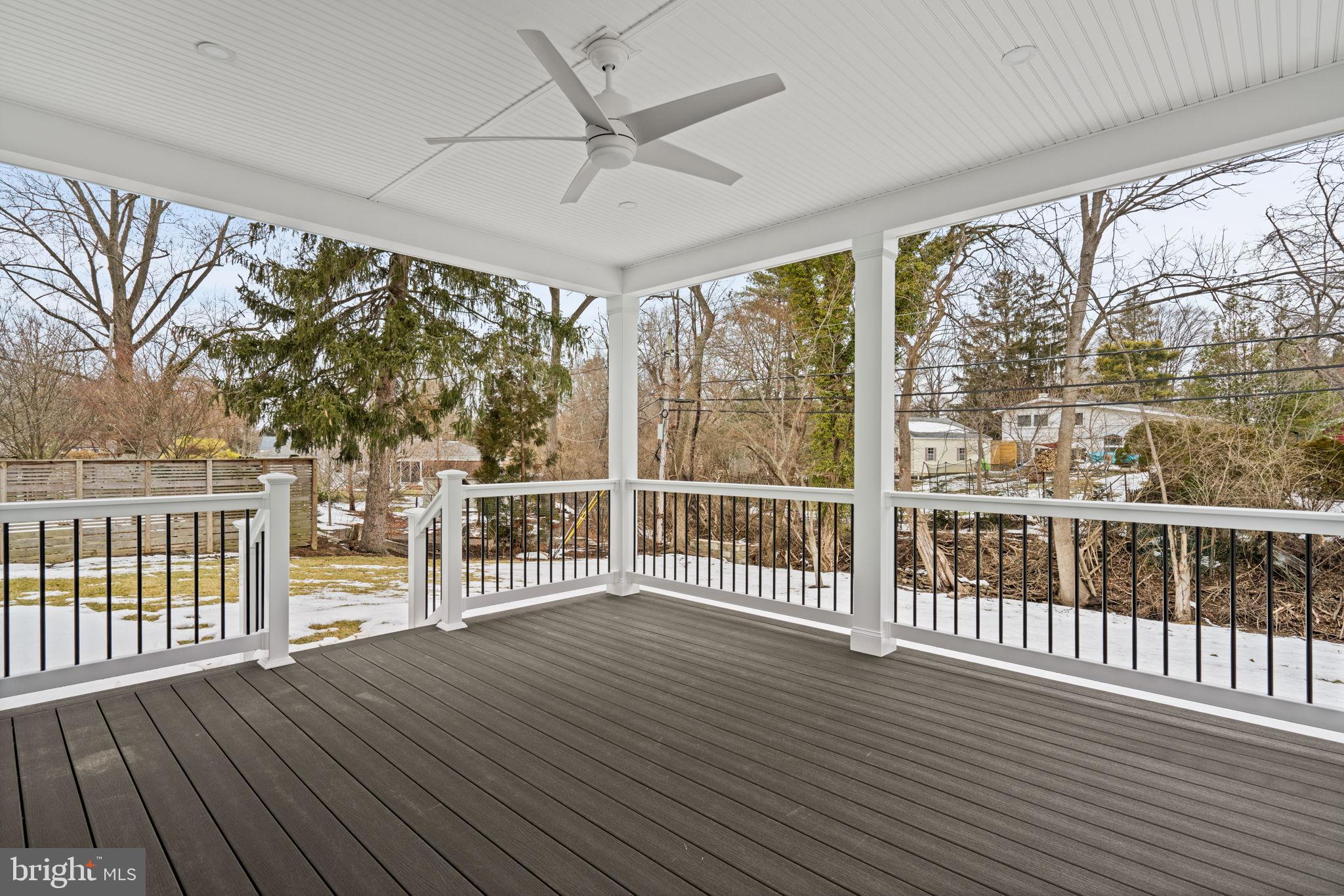 305 Glenway Road Glenside, PA 19038 - Photo 90 of 93 a view of a balcony with wooden floor