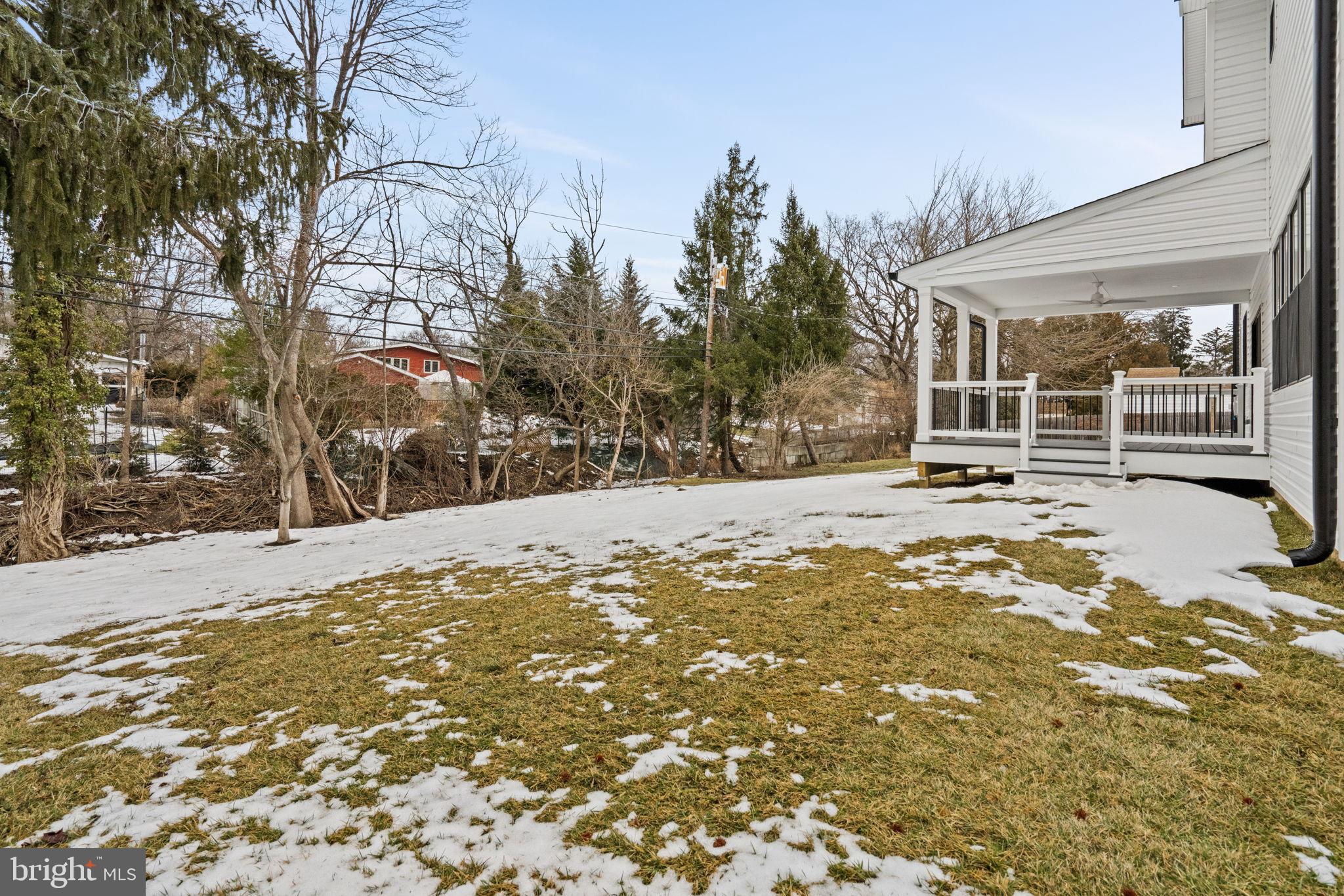 305 Glenway Road Glenside, PA 19038 - Photo 91 of 93 a view of the house with snow on the road