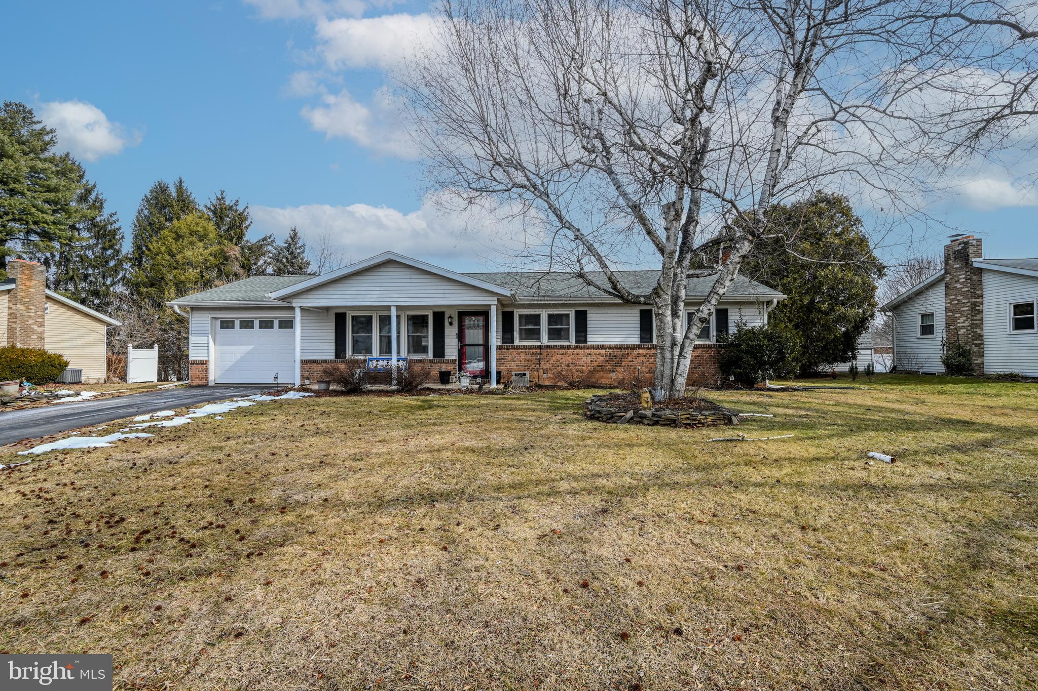 3541 Village Road Dover, PA 17315 - Photo 35 of 36 a front view of a house with a yard