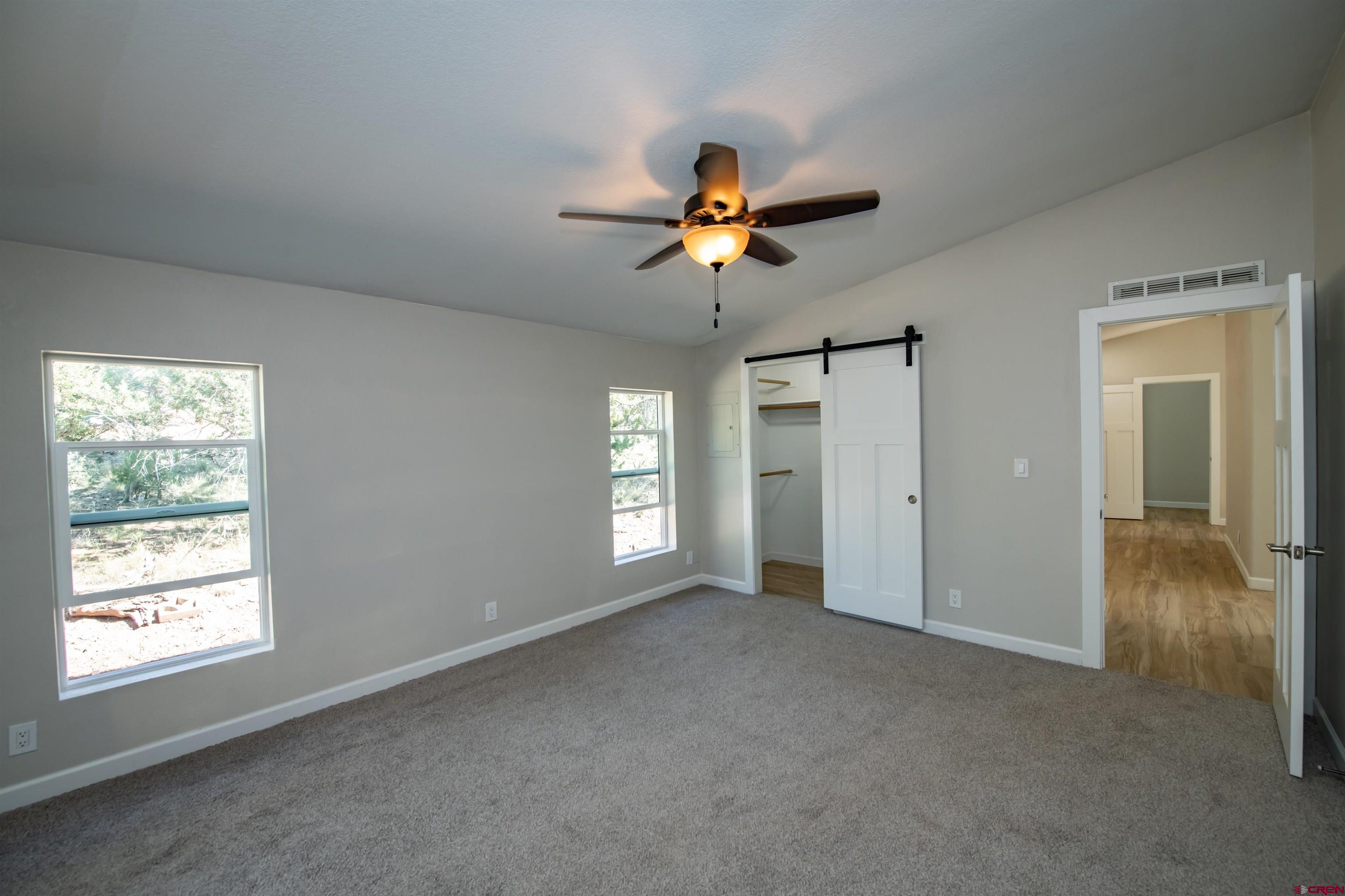 475 Run Around Road Arboles, CO 81121 - Photo 17 of 40 a view of an empty room with a window
