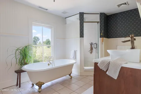 a view of an outdoor sitting area with furniture