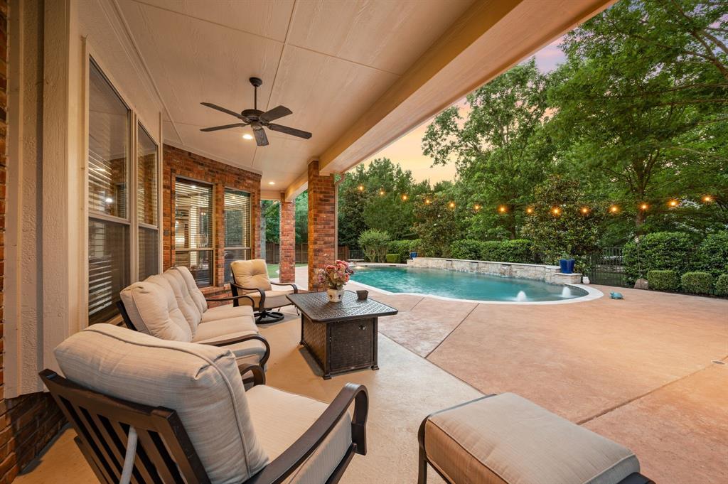 1908 Stratton Court Colleyville, TX 76034 - Photo 29 of 40 Covered Patio