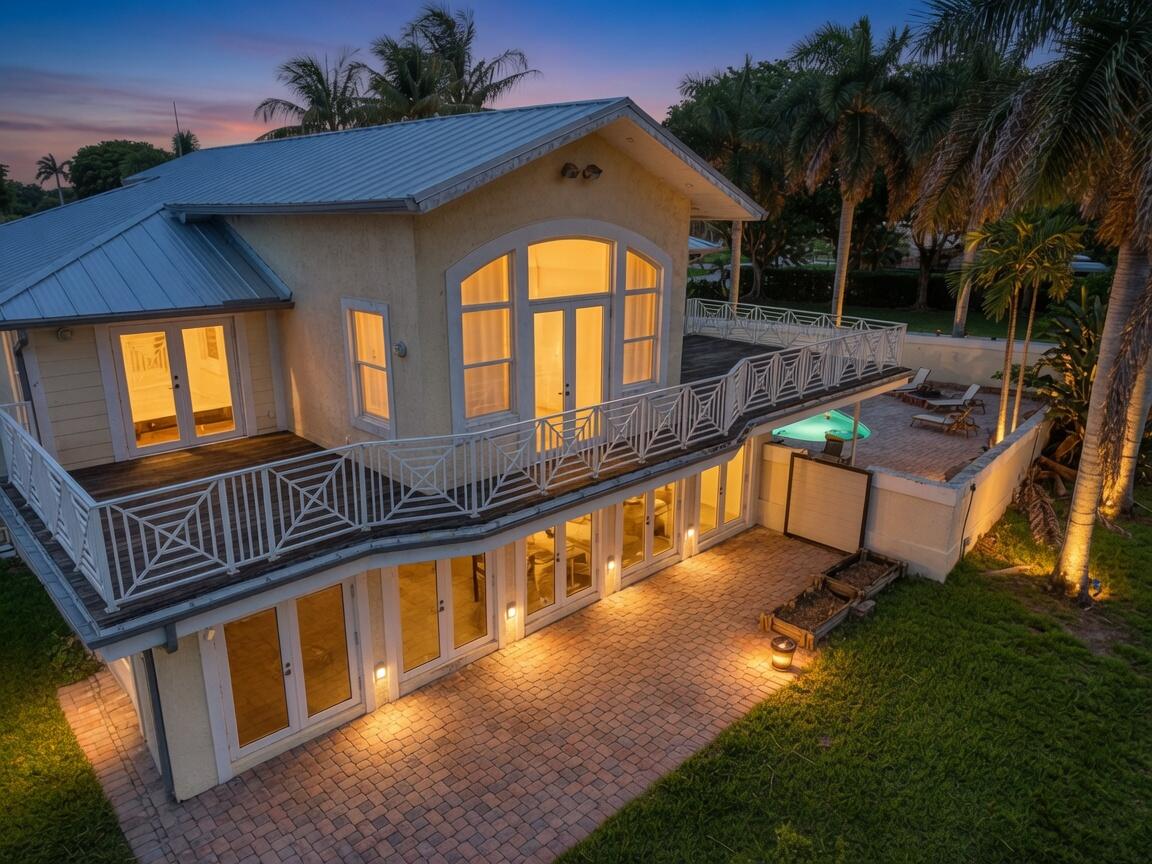 5844 Pinebrook Drive Boca Raton, FL 33433 - Photo 91 of 104 4 Backyard Twilight