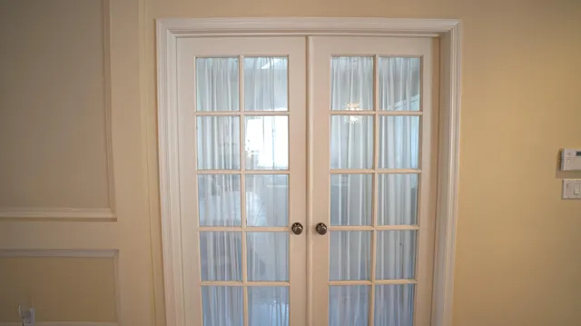 a view of wooden floor