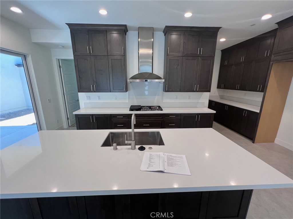 114 Draw Irvine, CA 92618 - Photo 9 of 48 a bathroom with a sink and a large mirror