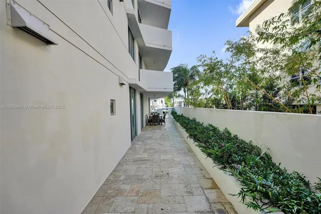 a view of a lake with houses