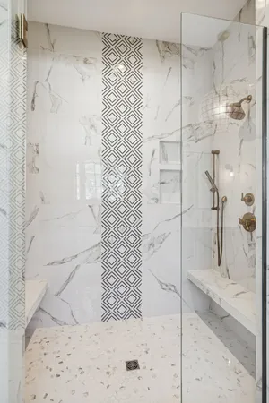 an empty room with a window and a ceiling fan