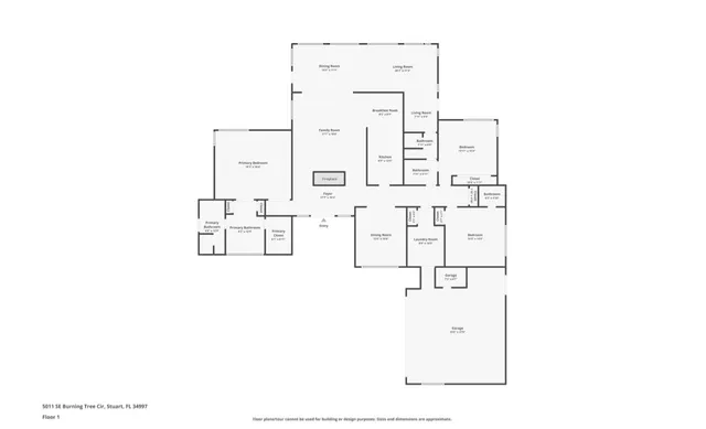 $740,000 | 5011 Southeast Burning Tree Circle, Stuart, FL 34997