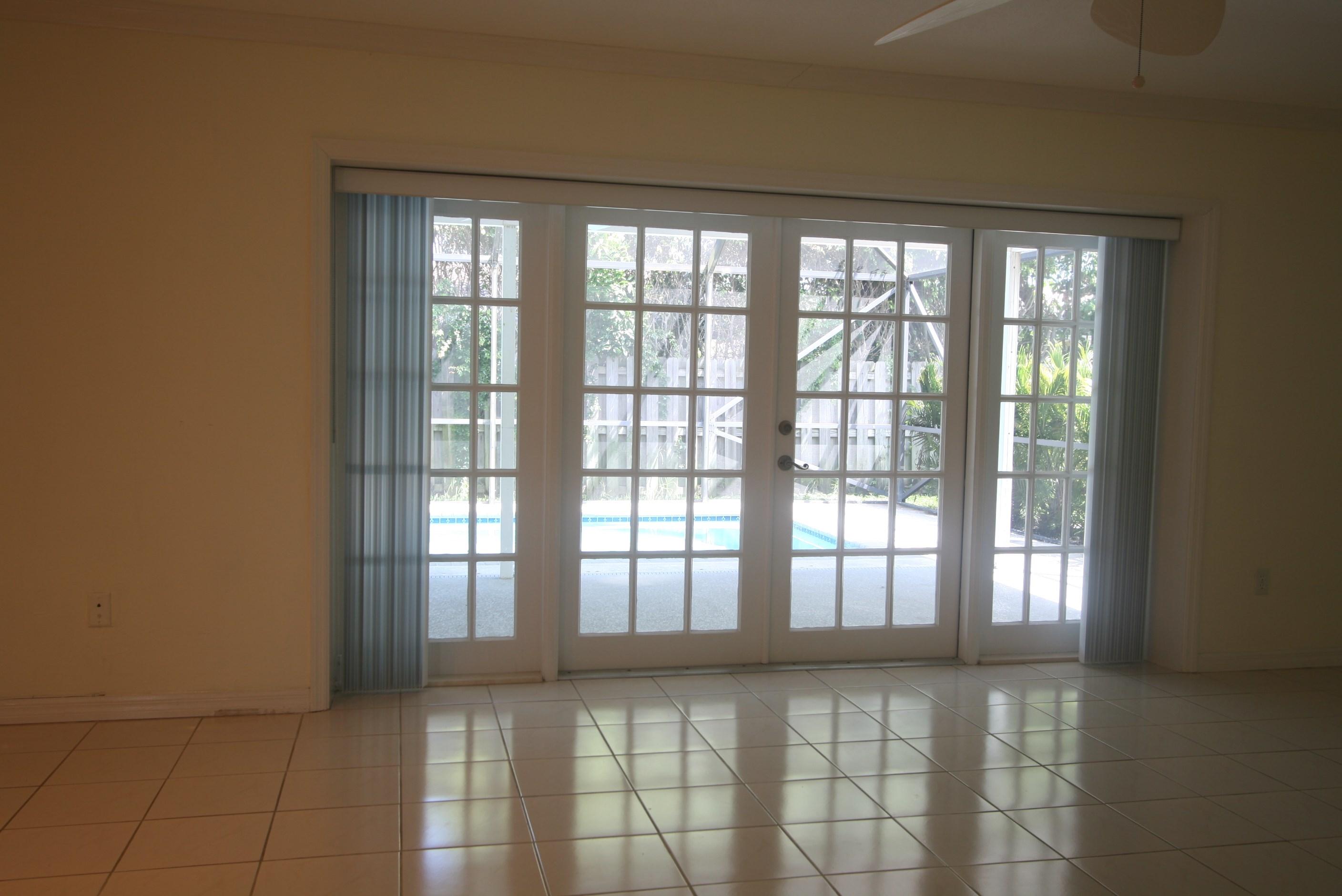 783 Barcelona Drive Boca Raton, FL 33432 - Photo 5 of 24 French Doors to Pool Area