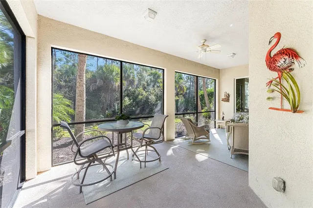 a outdoor space with patio the couches and a potted plant
