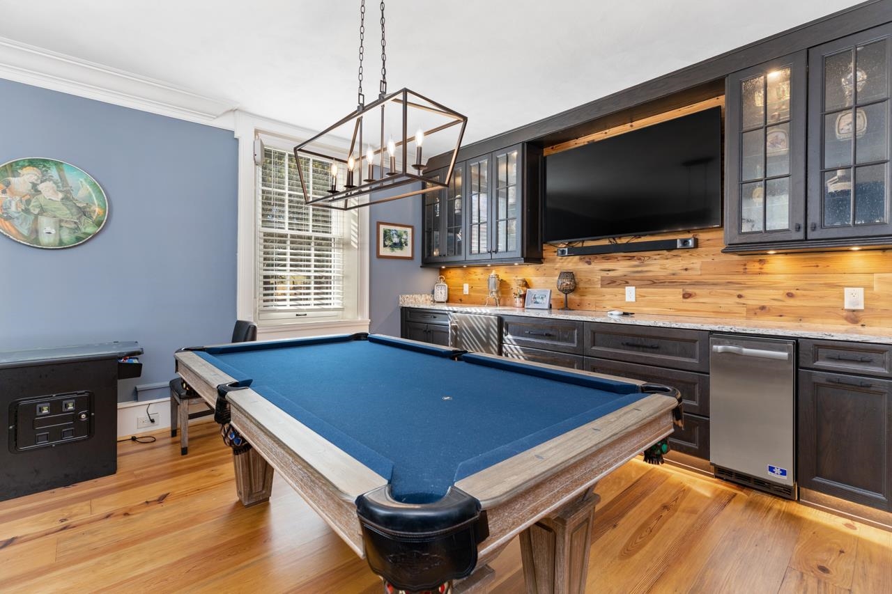 187 Todd Road Mount Sidney, VA 24467 - Photo 19 of 53 a room with pool table and flat screen tv