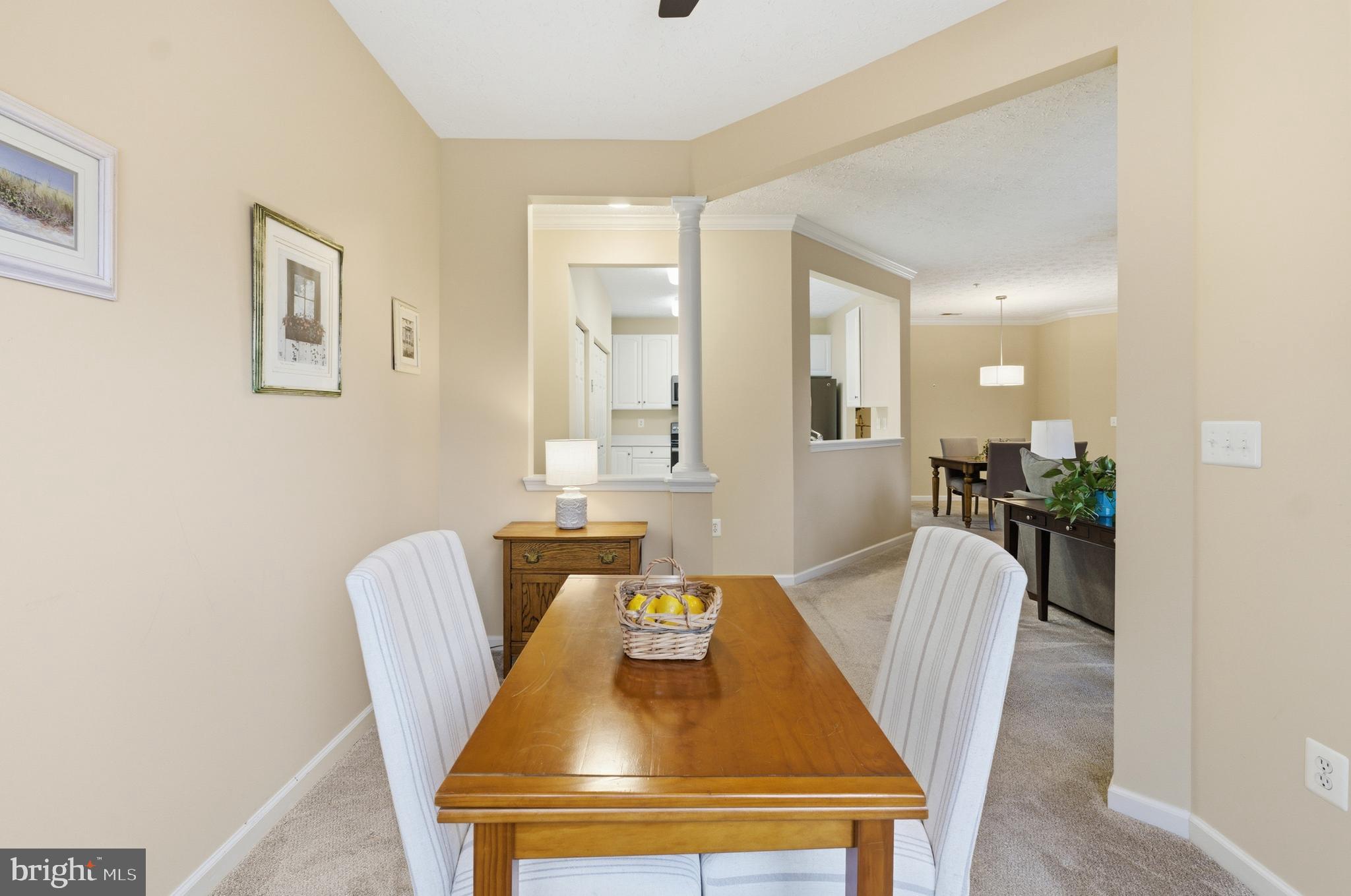 9613 Haven Farm Road, Unit 9613G Perry Hall, MD 21128 - Photo 15 of 37 a view of a dining room with furniture