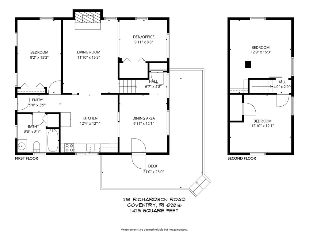 281 Richardson Road Coventry, RI 02816 - Photo 26 of 26 Combined Floor Plans