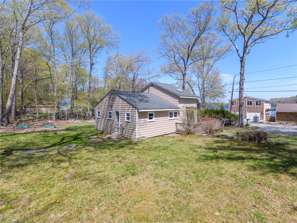 281 Richardson Road Coventry, RI 02816 - Photo 19 of 26 Side Yard with Water Views
