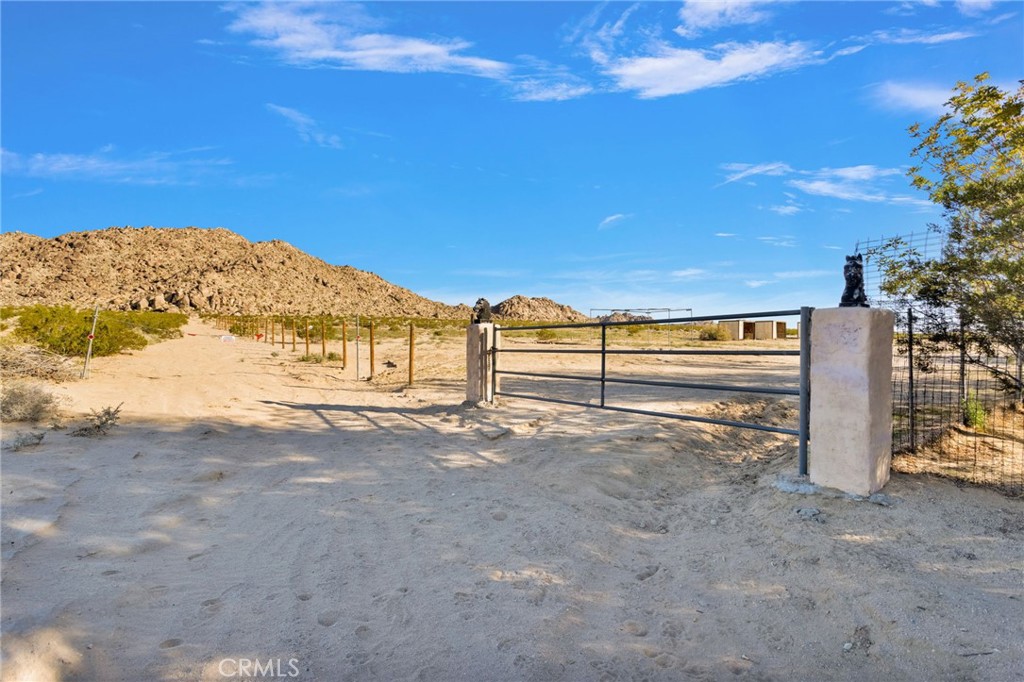 38744 East End Road Lucerne Valley, CA 92356 - Photo 3 of 46 a view of a road with an ocean view