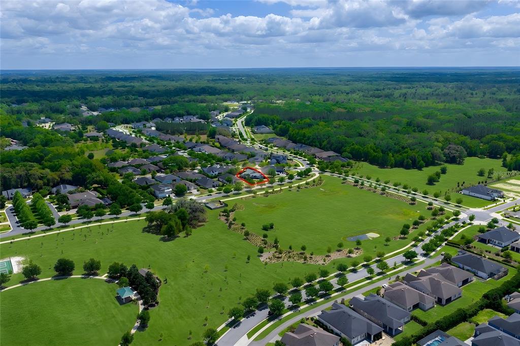3363 Southwest 115th Terrace Gainesville, FL 32608 - Photo 43 of 43 a view of a garden with a lake