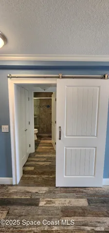 a view of a entryway door of the house