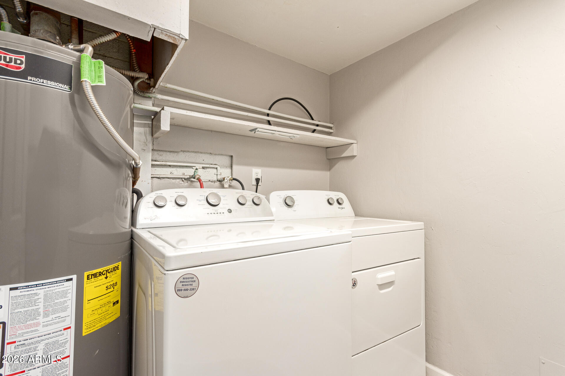 1708 North Daffodil Street Tempe, AZ 85288 - Photo 32 of 34 a utility room with dryer and washer