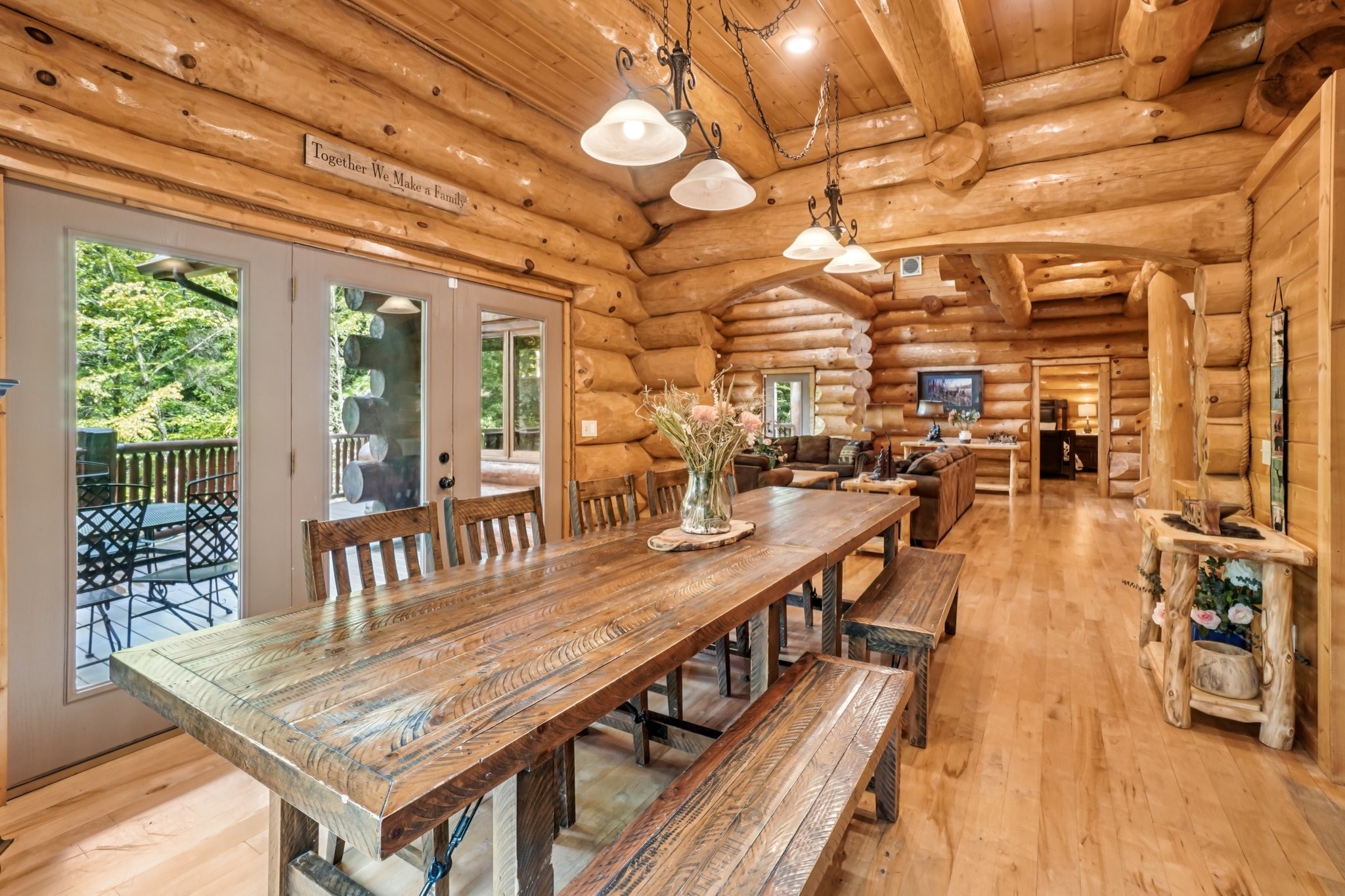 641 Pinnacle Vista Road Gatlinburg, TN 37738 - Photo 12 of 68 a view of a patio outdoor seating