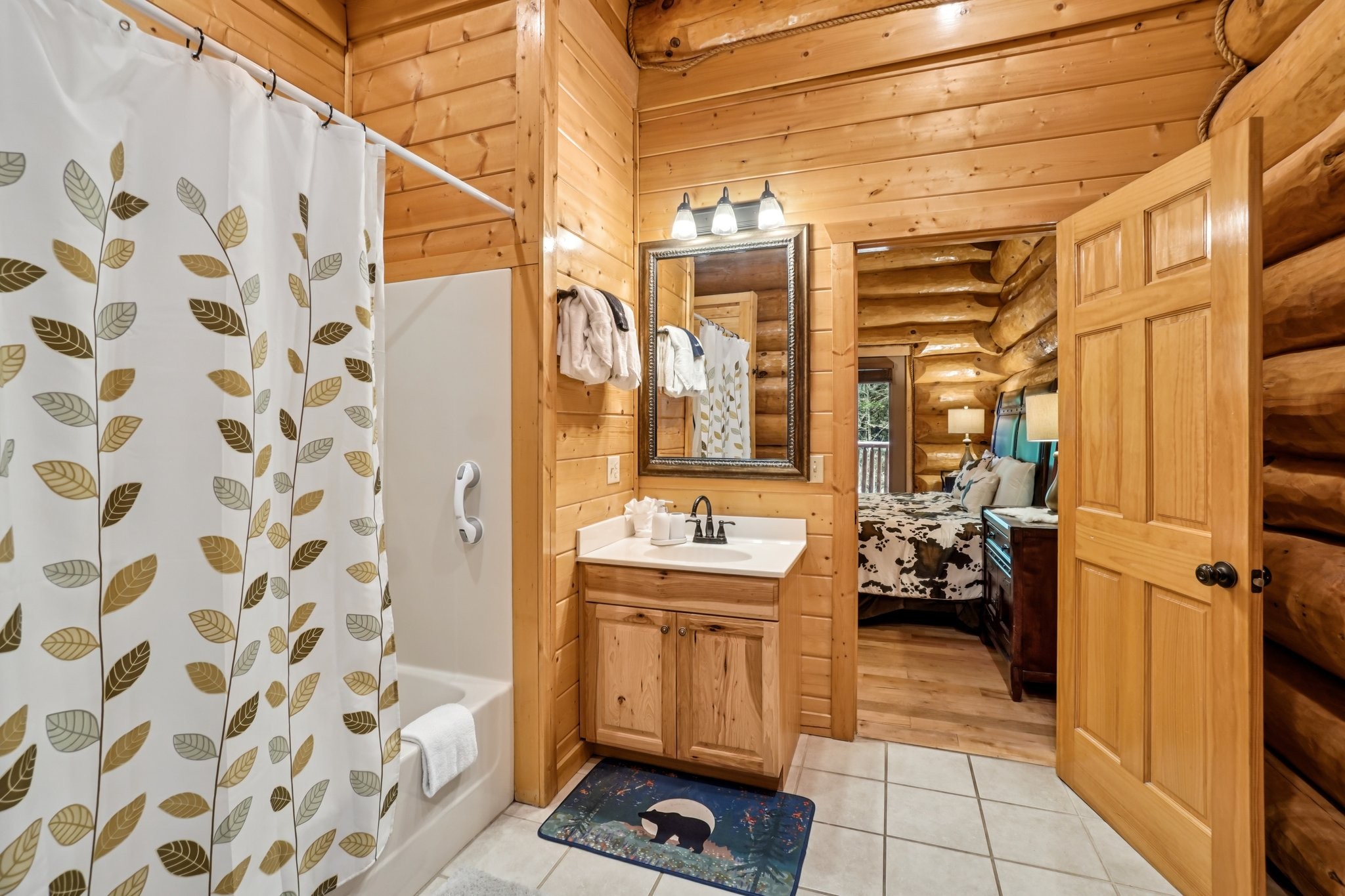 641 Pinnacle Vista Road Gatlinburg, TN 37738 - Photo 24 of 68 a very nice looking room with a large window