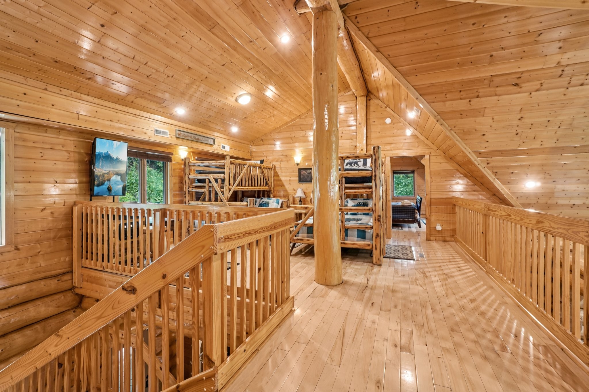 641 Pinnacle Vista Road Gatlinburg, TN 37738 - Photo 26 of 68 a view of entryway with wooden floor
