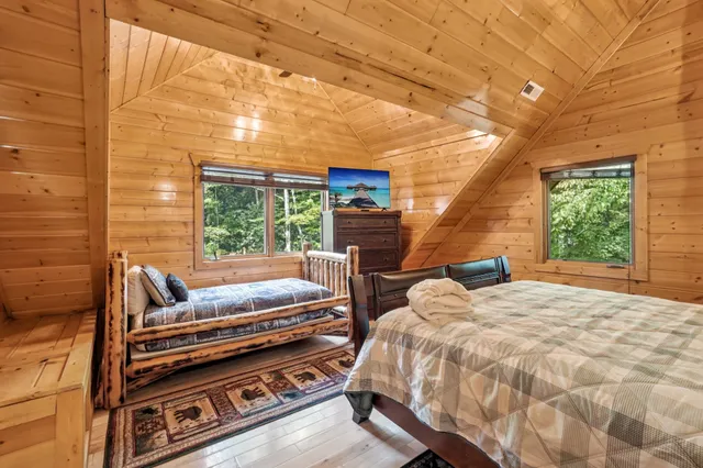 a view of porch with wooden floor and outdoor space