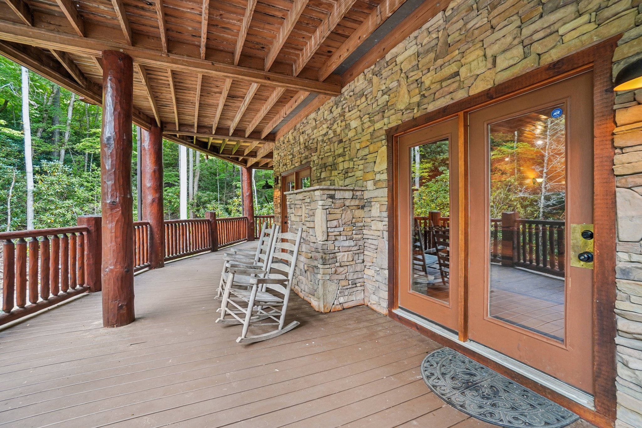 641 Pinnacle Vista Road Gatlinburg, TN 37738 - Photo 47 of 68 a view of porch with seating space