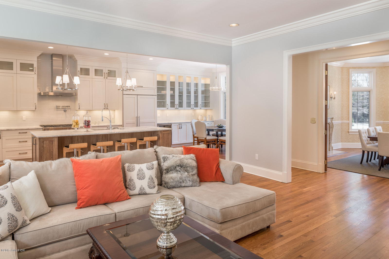 6 Andrews Farm Road Greenwich, CT 06831 - Photo 6 of 23 a living room with furniture and wooden floor