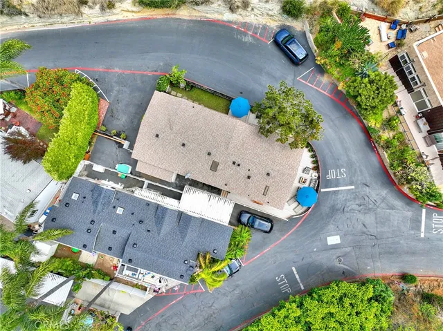 a view of swimming pool with a yard